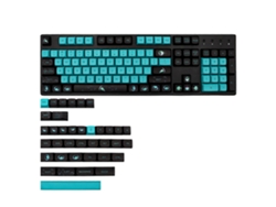Teclas retroiluminadas por sublimación PBT XDA RGB, 141 teclas personalizables, Rosewell Water.