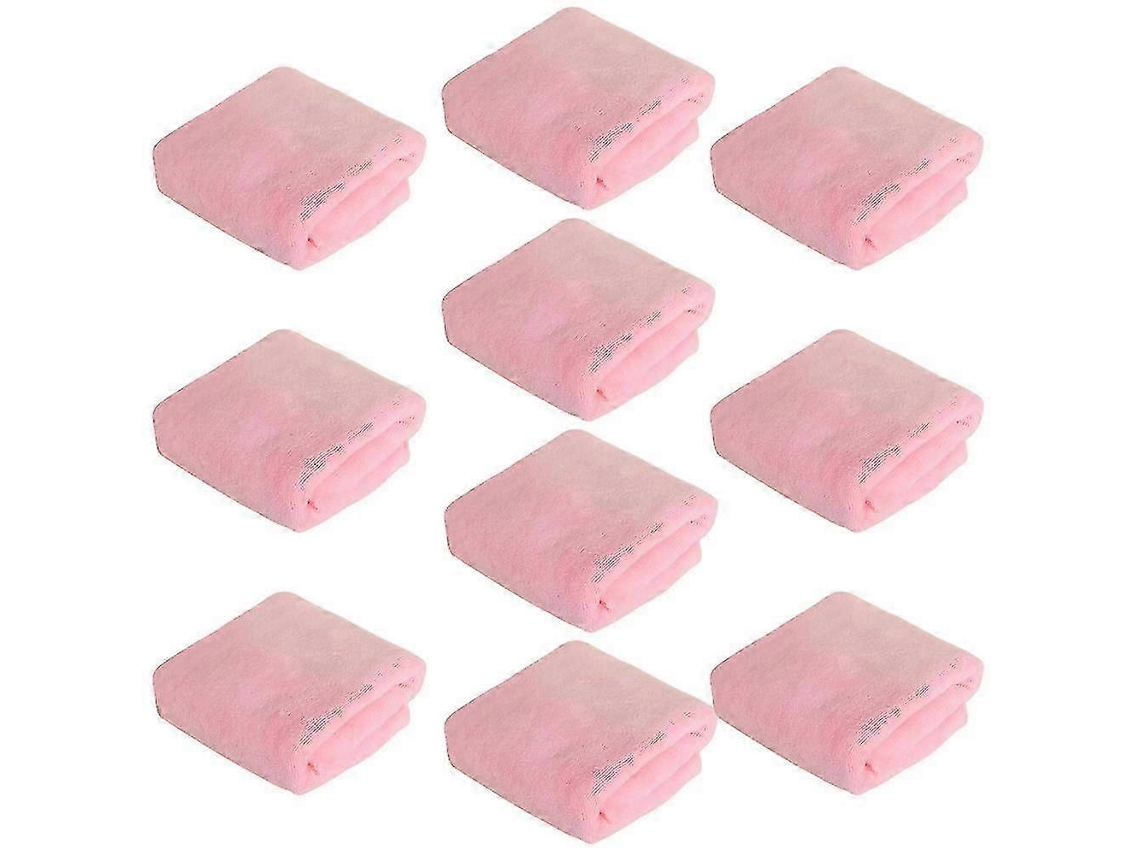 Toallas de peluquería (paquete de 10) de secado rápido para cabello, manos y rostro. Para usar en casa, salón, spa y barbería. Rosewell.