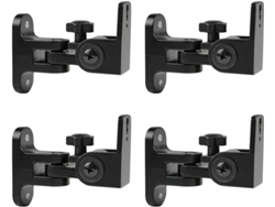 Juego De 4 Soportes De Pared Universales De Aleación De Zinc Para Altavoces