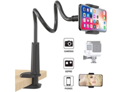 Soporte Flexible Para Cámara Web Y Teléfono Móvil Con Tornillo Universal De 1/4 De Pulgada, Ajustable 360 Grados.