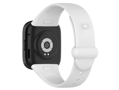 Correa de Silicona con hebilla de botón para Xiaomi Redmi Watch 3 - blanco