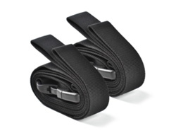Paquete De 2 Cinturones Utilitarios Ajustables De 53 X 1 Pulgada Con Hebilla De Liberación Rápida Para Camping Y Equipaje.