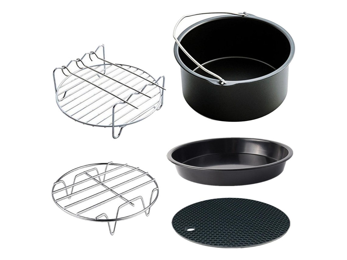 Accesorios para freidora de aire de 7 pulgadas Herramientas slowmoose