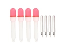 2026rebe-4pcs Bastones Luminosos Para Pesca Nocturna, Luces Led Para Cañas De Pesca, Flotadores De Pesca Con Luz Roja Estable