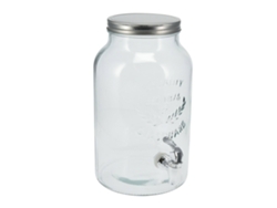 Vaso dispensador de bebidas Well Home con tapa Wellhome