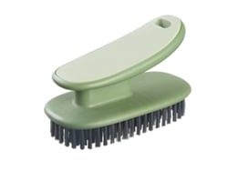 Cepillo de limpieza suave Baok para ropa, zapatos, cepillo para umbrales con mango ergonómico, cepillos de limpieza para el hogar, ideales para bañeras.