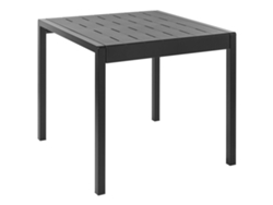 Mesa De Jardim Beliani Bartica De Polipropileno Preto 84x81x77