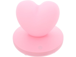 Lámpara De Mesita De Noche Usb Recargable Con Forma De Corazón, Pequeña Luz Nocturna Led Sensible Al Tacto, Ambiente Suave.