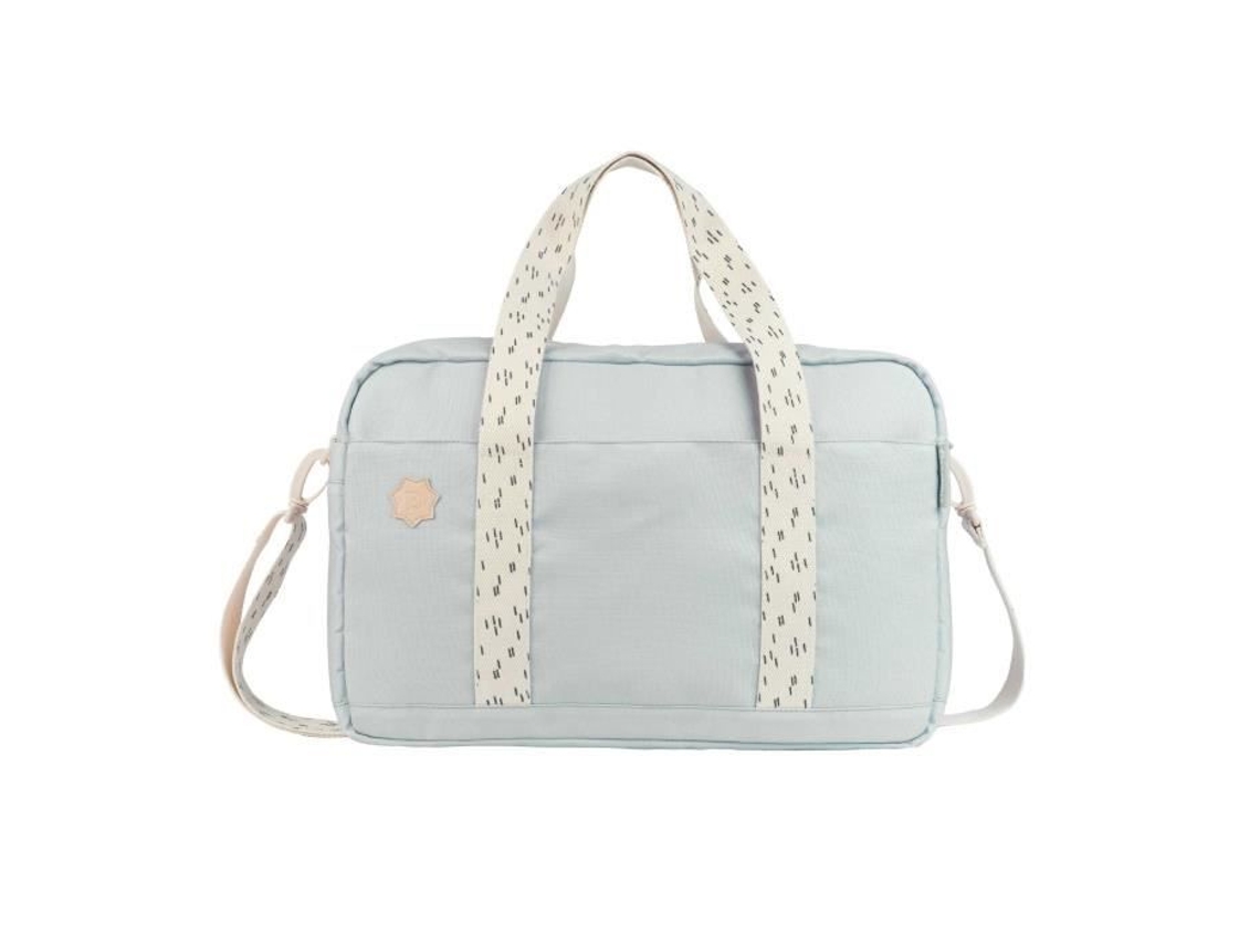 Mochila estilo canguro de 20 l con cambiador y clips para cochecito incluidos, color gris Badabulle