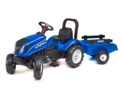 Tractor FALK New Holland T6 (Edad Mínima: 2 Años - 132 x 42 x 53 cm)