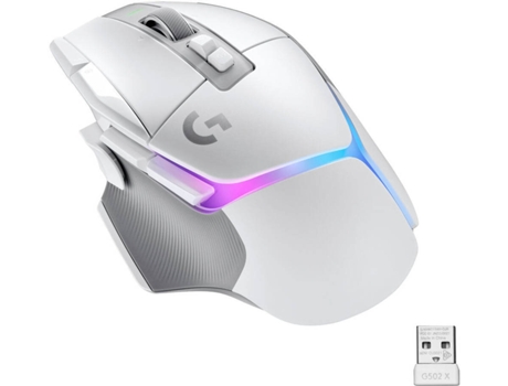 Ratón LOGITECH G502 X Plus (Inalámbrico)