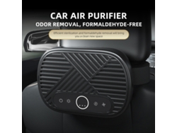 Purificador De Aire Portátil Con Filtro Hepa H12 Para Coche Y Hogar, Iones Negativos Y Luz Violeta.