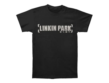 Camiseta ROCKINSTONE Linkin Park Bracket Logo (L)