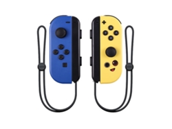 Mandos Joy-Con Classic Fortress Edition para Nintendo Switch (con un par de correas para las muñecas) Stelasplen (azul y amarillo)