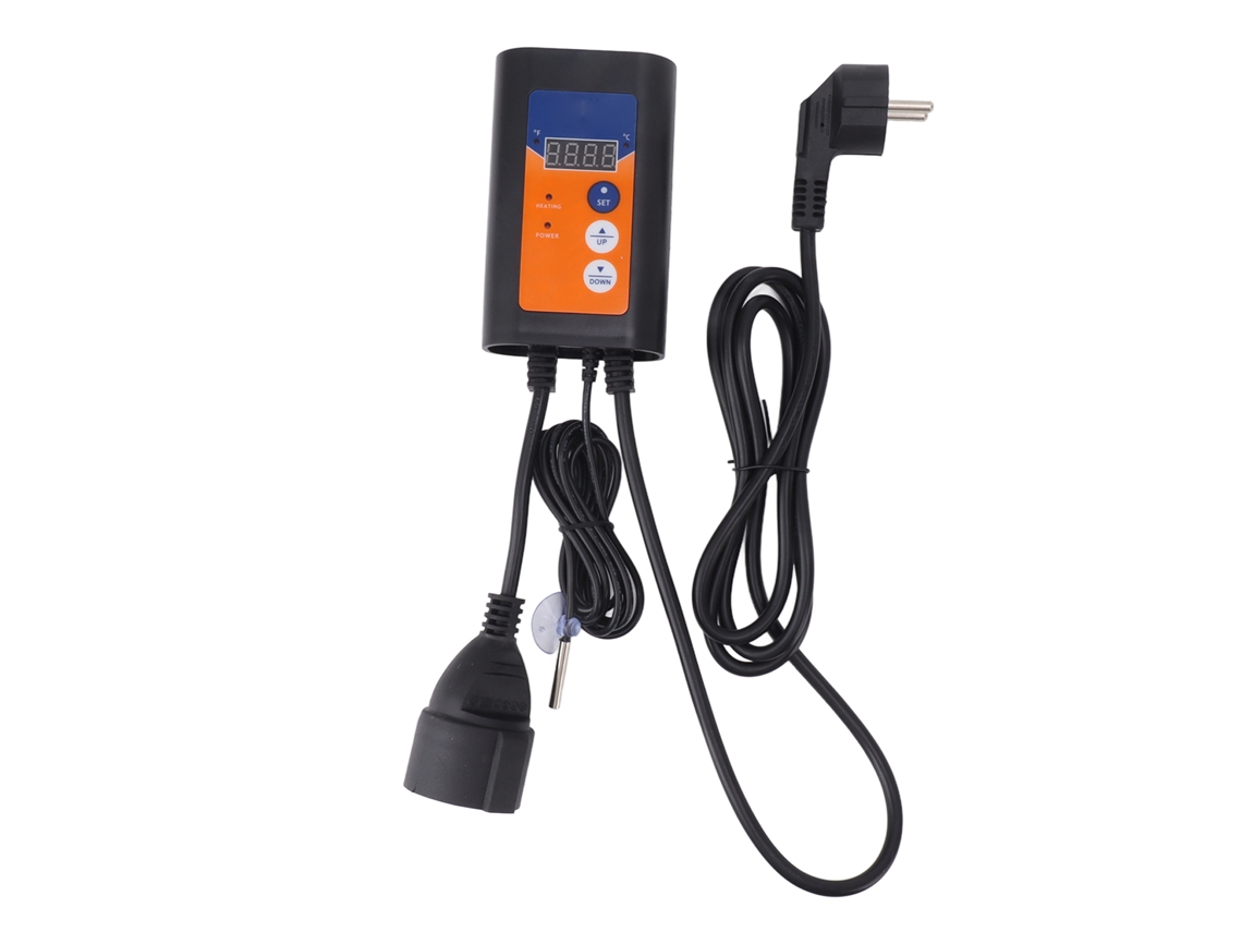 Controlador Digital De Temperatura De 1000 W Para Reptiles, Incubadora De Invernadero, Respuesta Rápida, Abs 230 V Ue