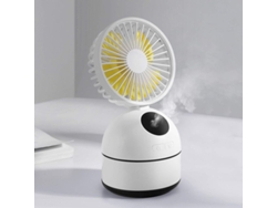 Ventilador De Mesa Pequeño Con Rociador Portátil, Para Estudiantes, Uso En Exteriores Tbx