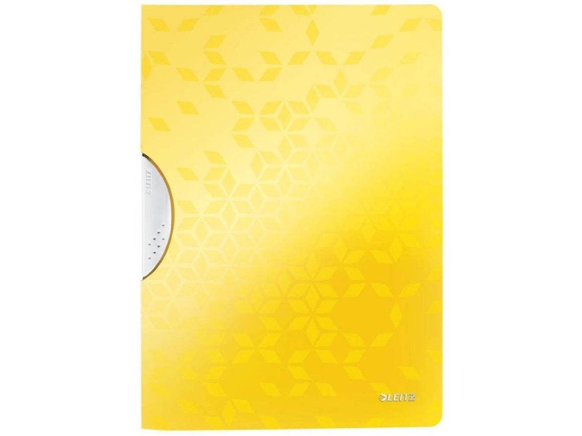 Carpeta LEITZ ColorClip Wow Amarillo (A4 - 30 Hojas)