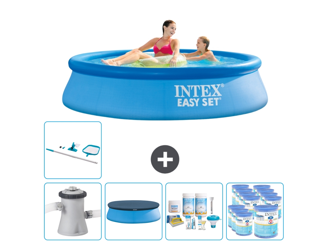 Piscina Insuflável INTEX 28108GN-CB21 (1942 L - 244x61cm)