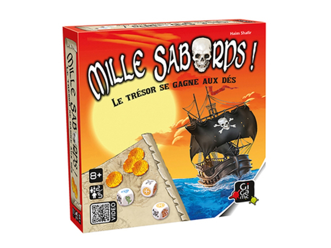 Jogo de Mesa GIGAMIC Mille Sabords (8 Anos)