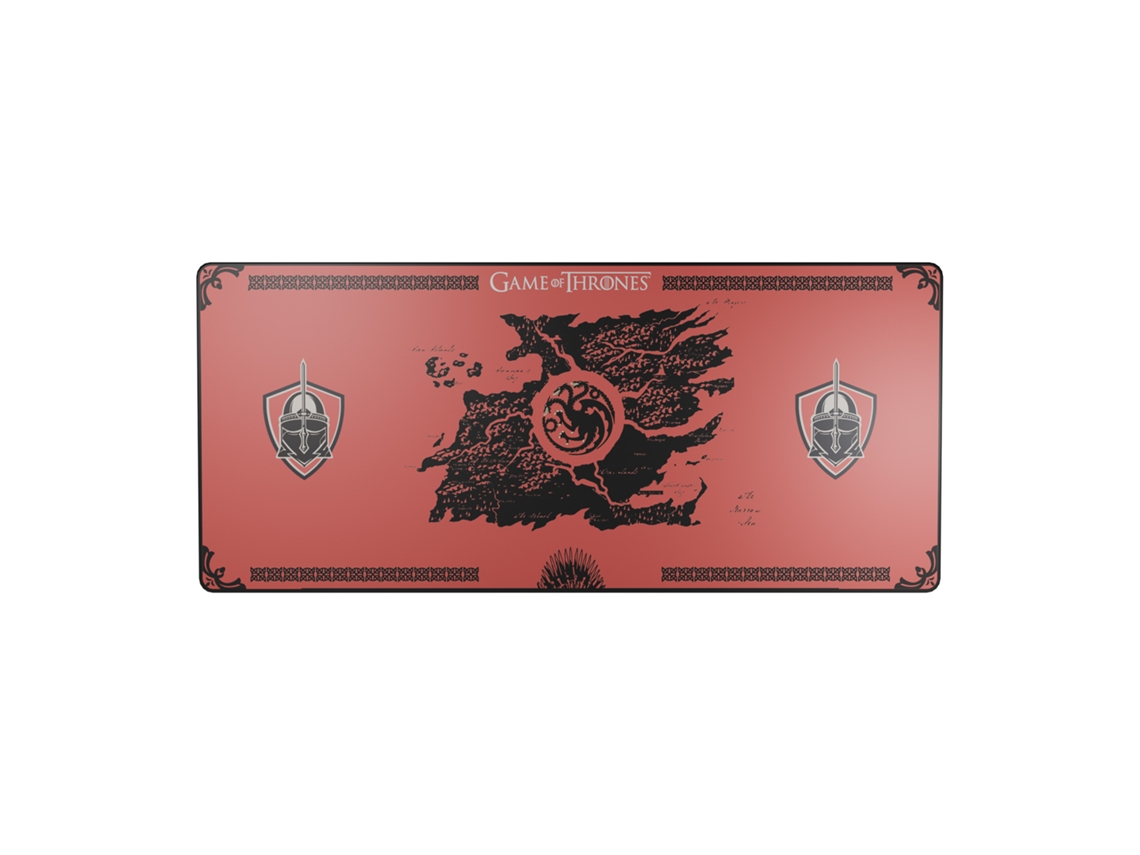 Hbo Juego De Tronos Tapete Gaming Negro, Vermelho Lexip