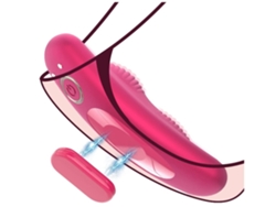 Vibrador De Control Remoto Para Bragas Con Clip Magnético Juguetes Sexuales Vibradores De Mariposa Roja Yemaesre