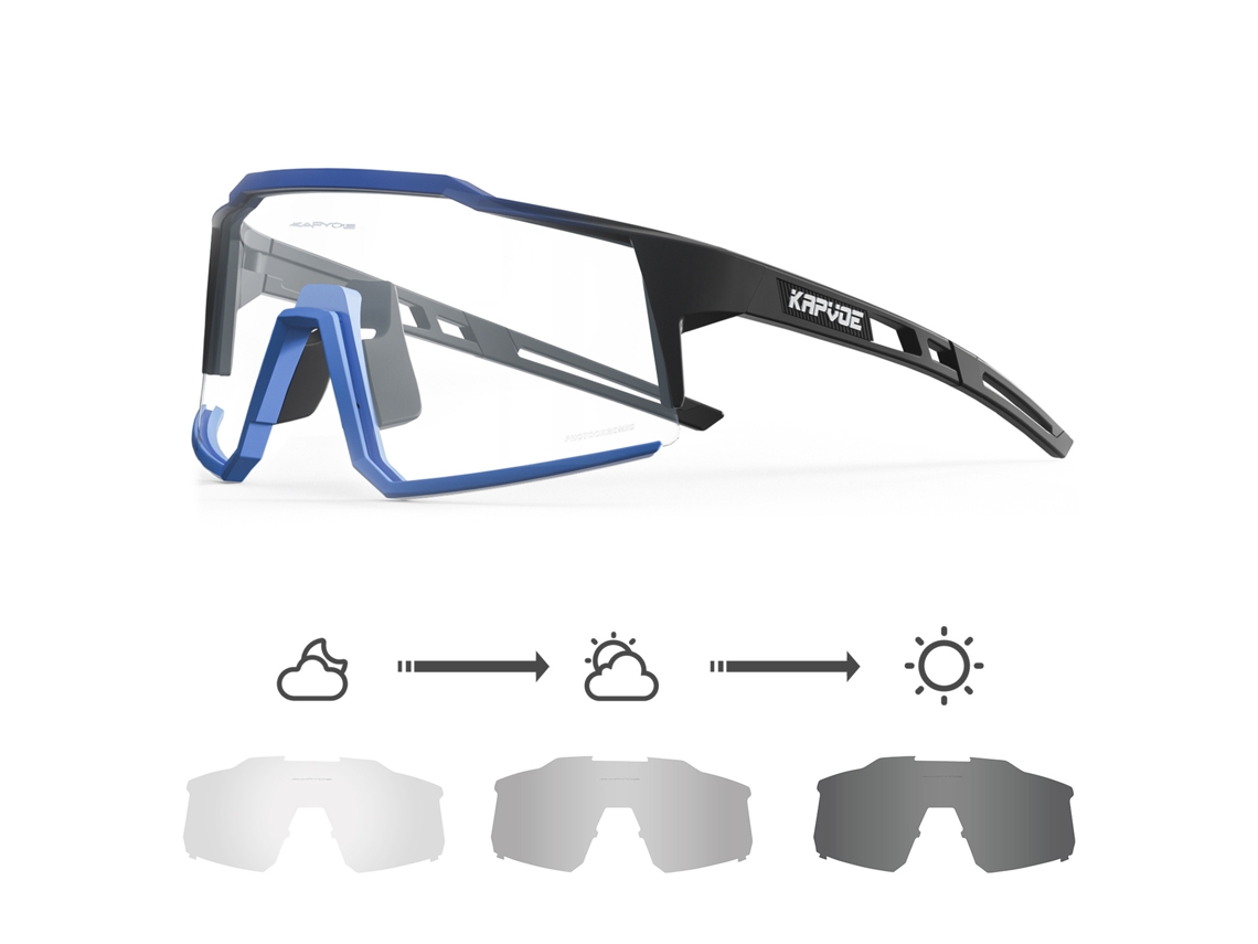 Gafas De Ciclismo Fotocromáticas Para Hombre Y Mujer, Ideales Para Ciclismo Al Aire Libre, Correr Y Practicar Deportes.