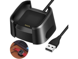 VVJIJILLY Carregador Compacto Fitbit Versa, Cabo Usb De Carregamento Rápido Para Viagens E Viagens De Negócios