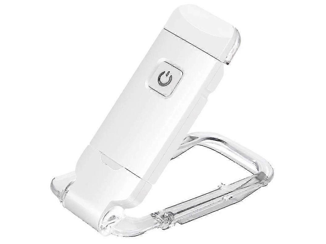 Luz de lectura ámbar. Luz de lectura con clip para libros. Luz de lectura LED recargable por USB. Luz azul. Nostalgia88