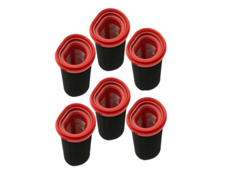Filtro de proteção do motor de 6 peças para aspirador de pó bosch 25,2 v flexxo
