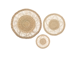 Decoración mural 'Seagrass' Ø18 Ø28 Ø38cm WELLHOME