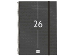 Agenda Finocam Año Negro A4 21 X 29,7 Cm 2026