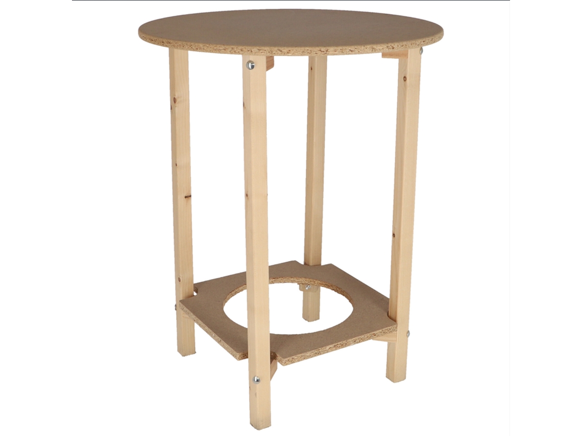 Mesa Redonda Extensible ARANAZ (40 x 55 cm)