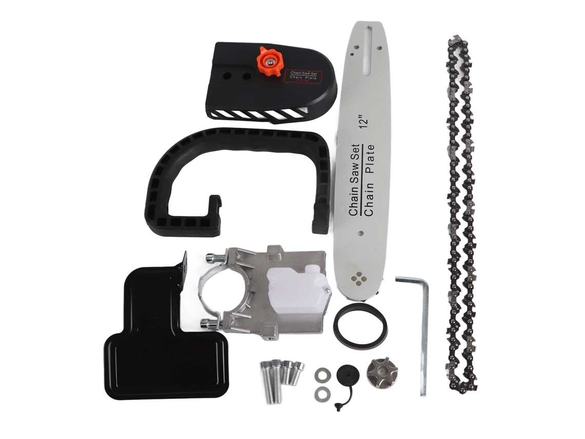Accesorio De Motosierra Para Amoladora Angular Con Adaptadores M10, M12 Y M14 - Herramienta Para Cortar Madera