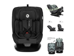 Silla de coche Monza I Size Isofix 360° con barra antirrebote Lorelli negra (40-150 cm)