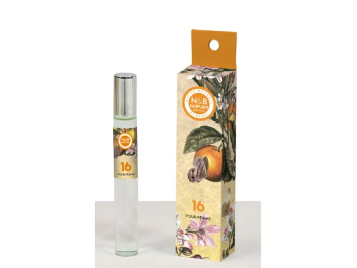 Nb Perfume Roll On Mujer Lima Siciliana R02 Nº16 12ml Natur Botanic By Prady