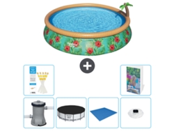 Bestway Piscina Bestway Fast Set Redonda - 457x84 Cm - 7-peças S248