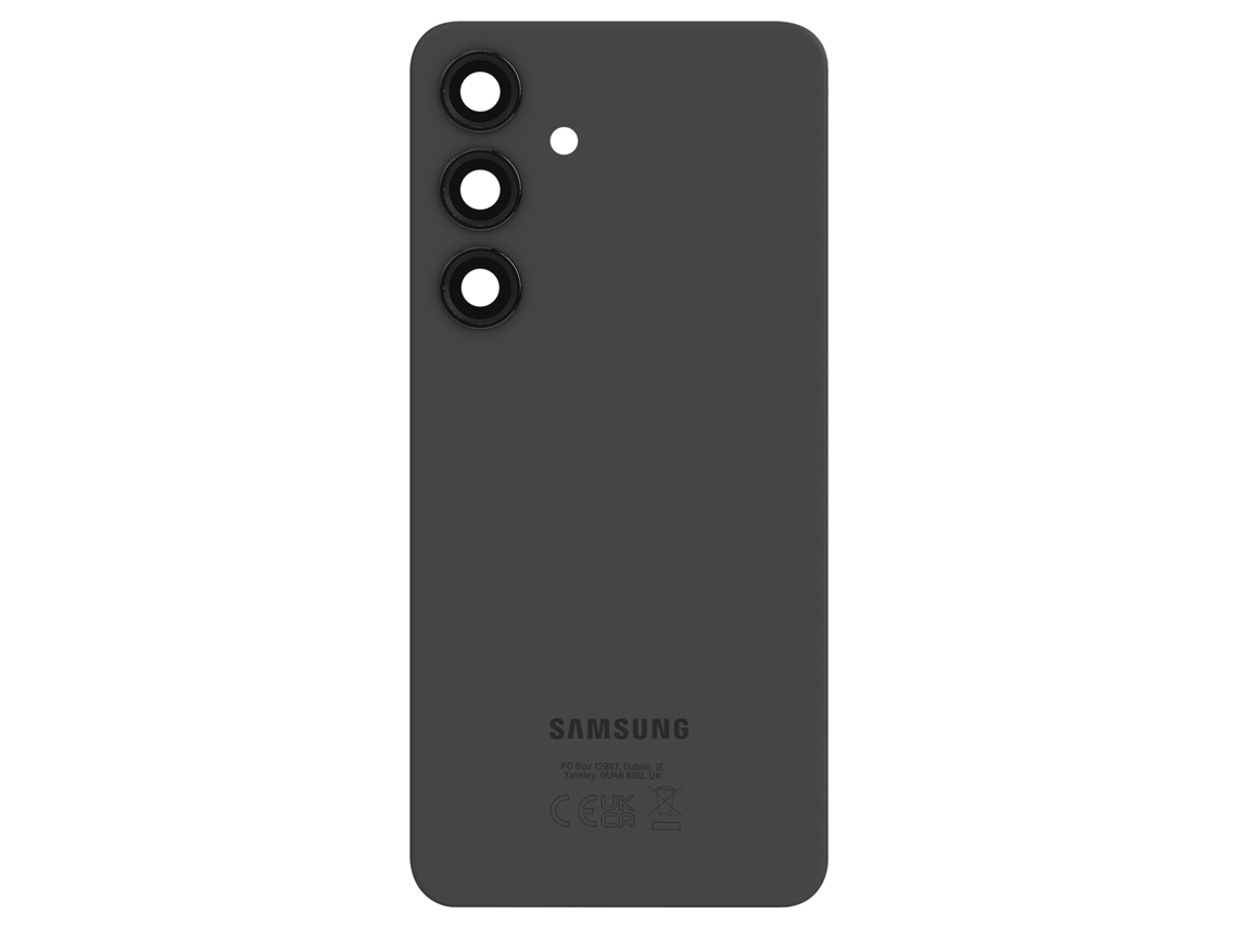 Cristal SAMSUNG trasero inferior para Galaxy S24 Original SAMSUNG Negro