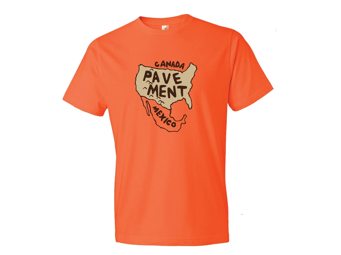 Pavement North America T-shirt Rockinstone Unisex Adults Best Sellers Size:xxxl