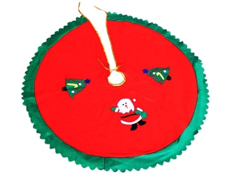 Faldas para árboles de Navidad de 90 cm, redondas, para decoración de árboles de Navidad Decoraciones para el suelo Decoraciones navideñas Decoraci...