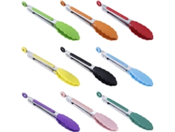 Juego JEIIBRZUI de 9 uñas pequeñas de silicona en diferentes colores: rojo, naranja, amarillo, morado, azul, verde, verde oscuro, rosa y negro
