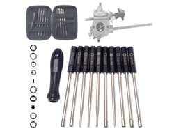 Herramienta Ajuste Carburador Moto Coche Universal Destornillador Cepillo Limpieza Reparación 11pcs