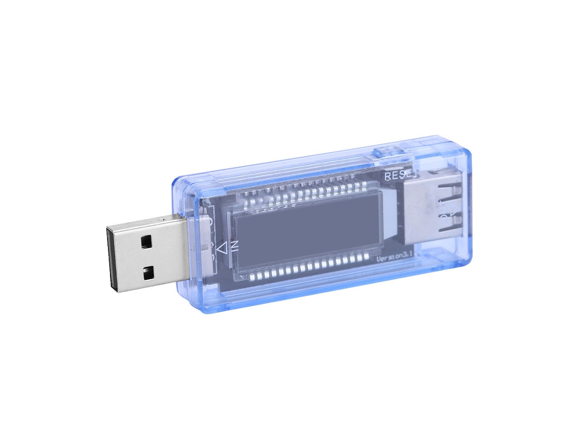 Probador De Voltaje Y Corriente Usb, Voltímetro, Cargador, Probador De Potencia Y Capacidad De Batería
