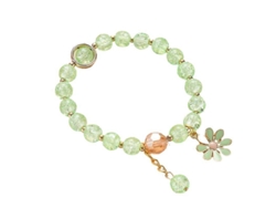 Pulsera pequeña y elegante con brillantes cristales sintéticos. Nostalgia88