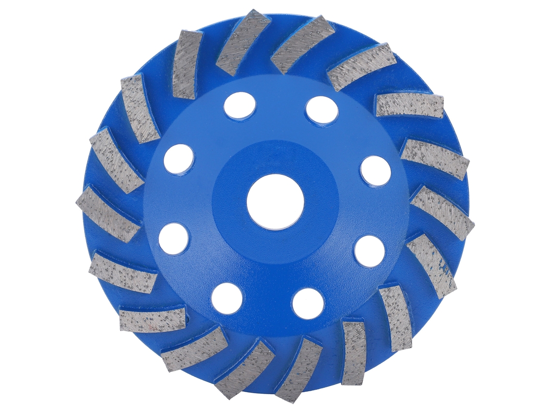 Disco De Lijado De Diamante, 18 Dientes, Azul, 150 Mm, Para Hormigón, Piedra Y Cemento.