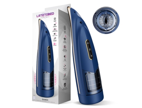 Masturbador Masculino Rotación Movimiento Thrusting Y Gemidos LATETOBED