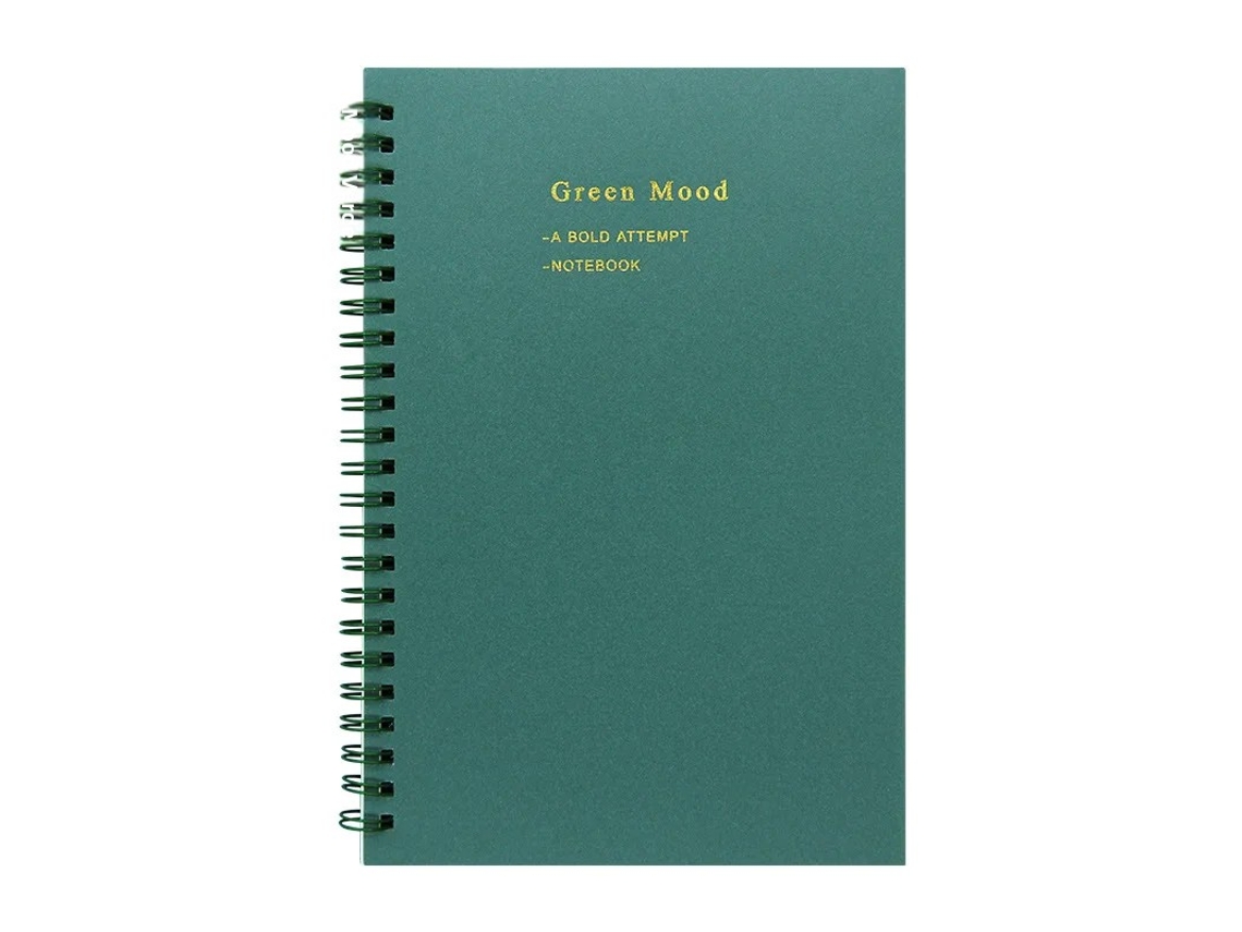 Cuaderno espiral MDUG retro A5 con 80/160 páginas para estudiantes y uso en la oficina