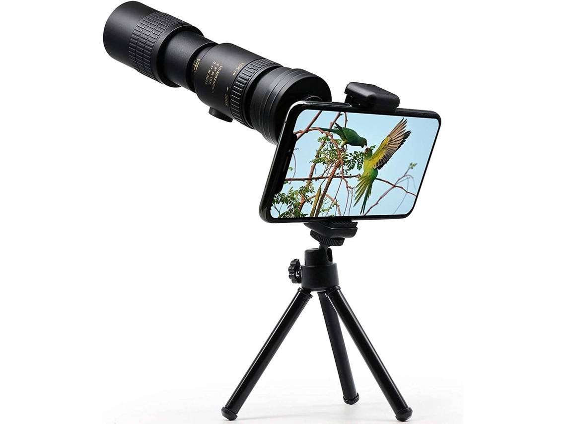 Prismáticos ENZONS Rango de visión claro y claro de alta potencia 12 * 50 para viajes Observación de aves Astronomía Deportes y Vi-Le Noir