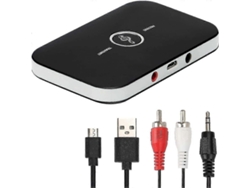 Adaptador receptor Bluetooth 5.0, transmisor receptor 2 en 1 con salida de audio de 3,5 mm, adaptador/convertidor de audio RCA Bluetooth Rosewell