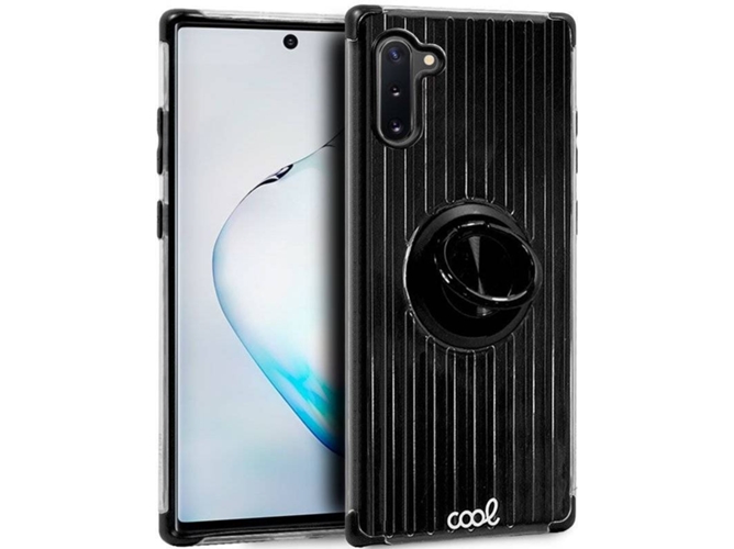 Carcasa Samsung Galaxy Note 10 COOL Hard Anillo Negro