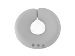 Rebe-pillow de suave masaje facial postoperatorio con rebote para dormir, boca inferior gris
